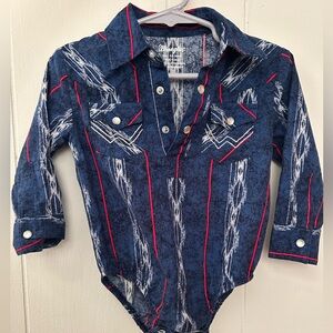 Wrangler boys infant Western Snap